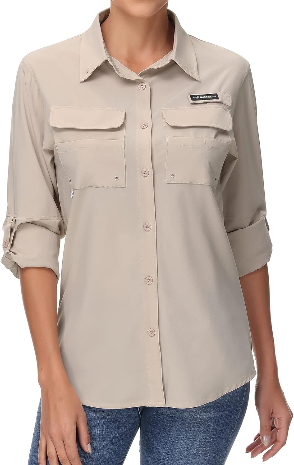 BASSDASH Women's UPF 50 Quick Dry Shirt