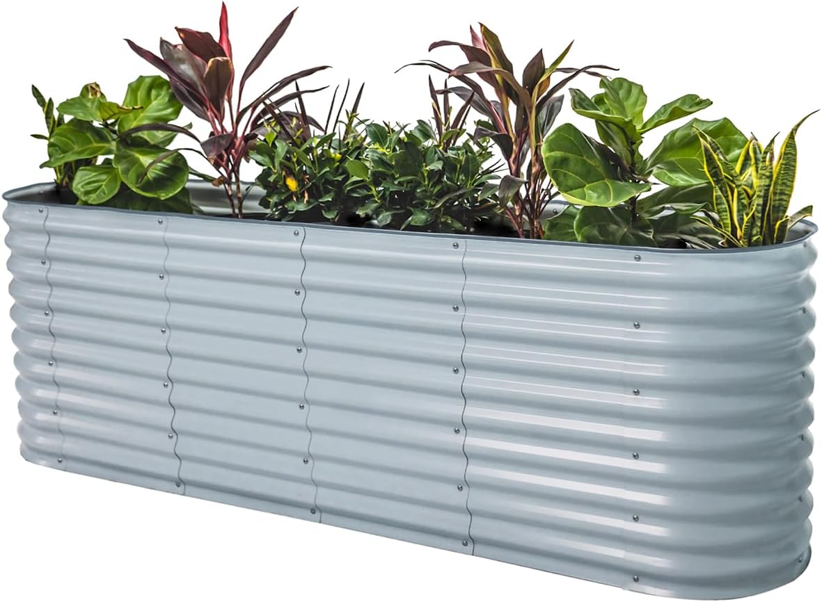 Vego Garden 32in Extra Tall Raised Garden Bed Kits for Plants