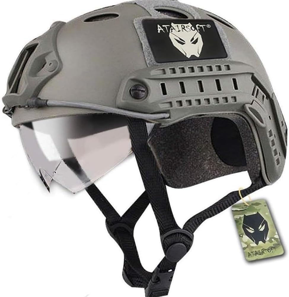 ATAIRSOFT Fast Helmet with Visor - Ultimate Protection