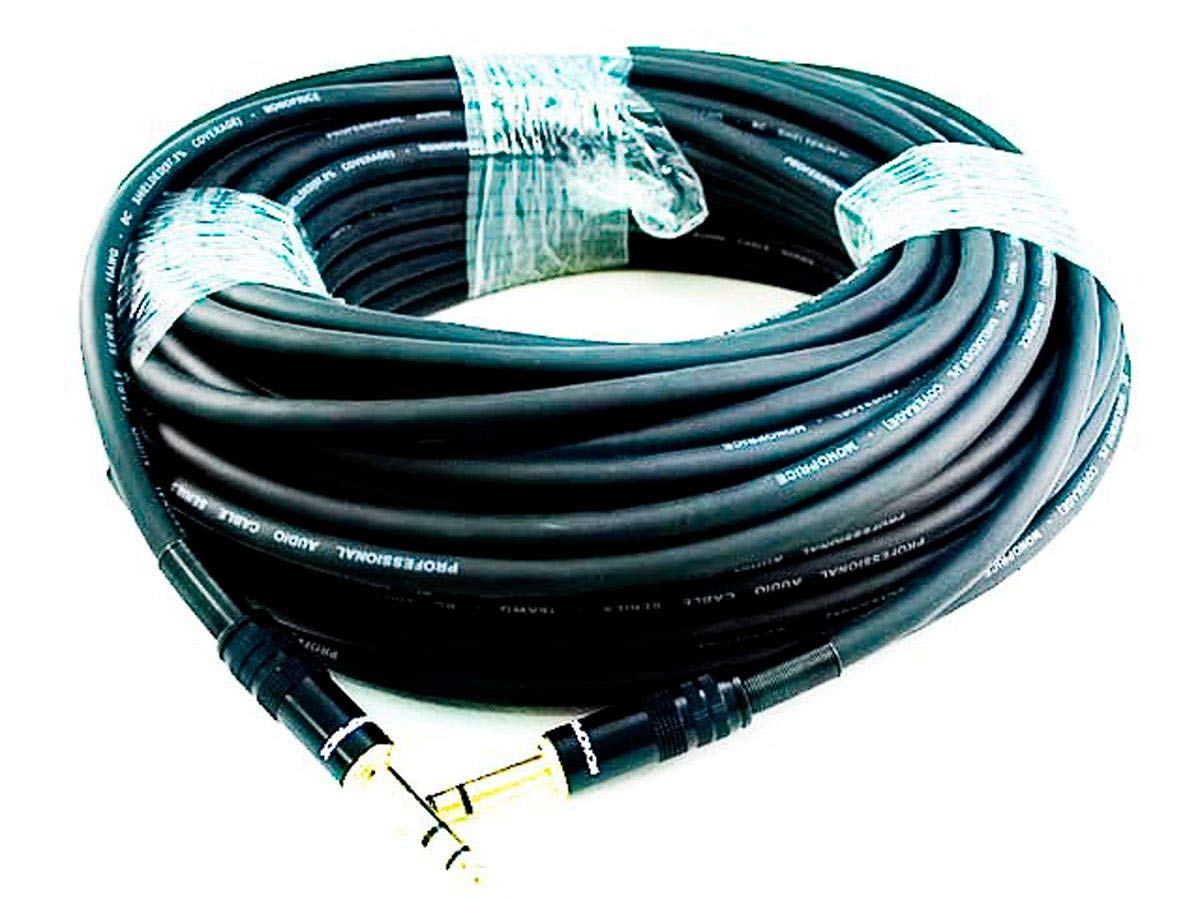Monoprice 1/4-Inch TRS Male to Male Cable - 35 Feet Long