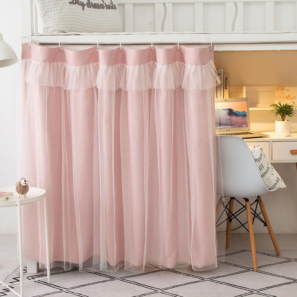 Icegrey Dustproof Blackout Curtains for Low Loft Bed 59 x 78