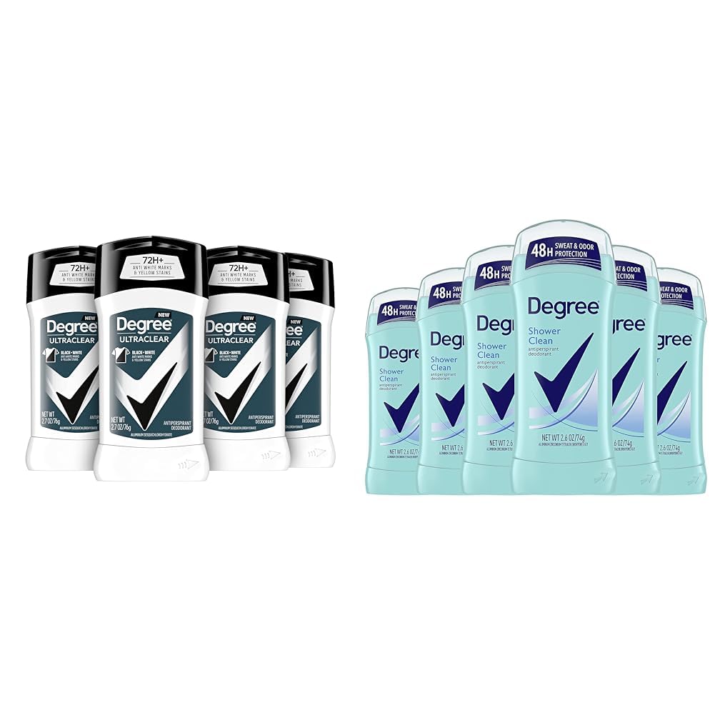 Degree Men and Women Antiperspirant Deodorant Pack of 10
