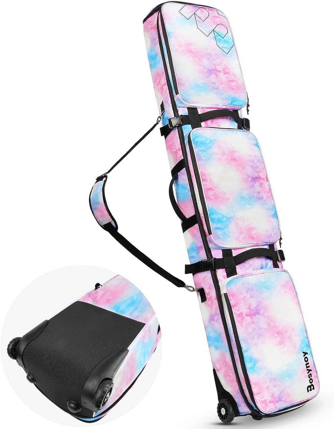 Travel-Friendly Snowboard Bag: Water Resistant, Extendable