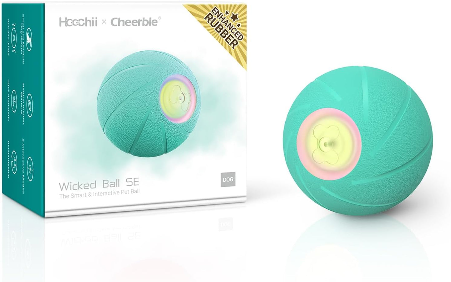 Wicked Ball SE: Interactive LED Dog Toy