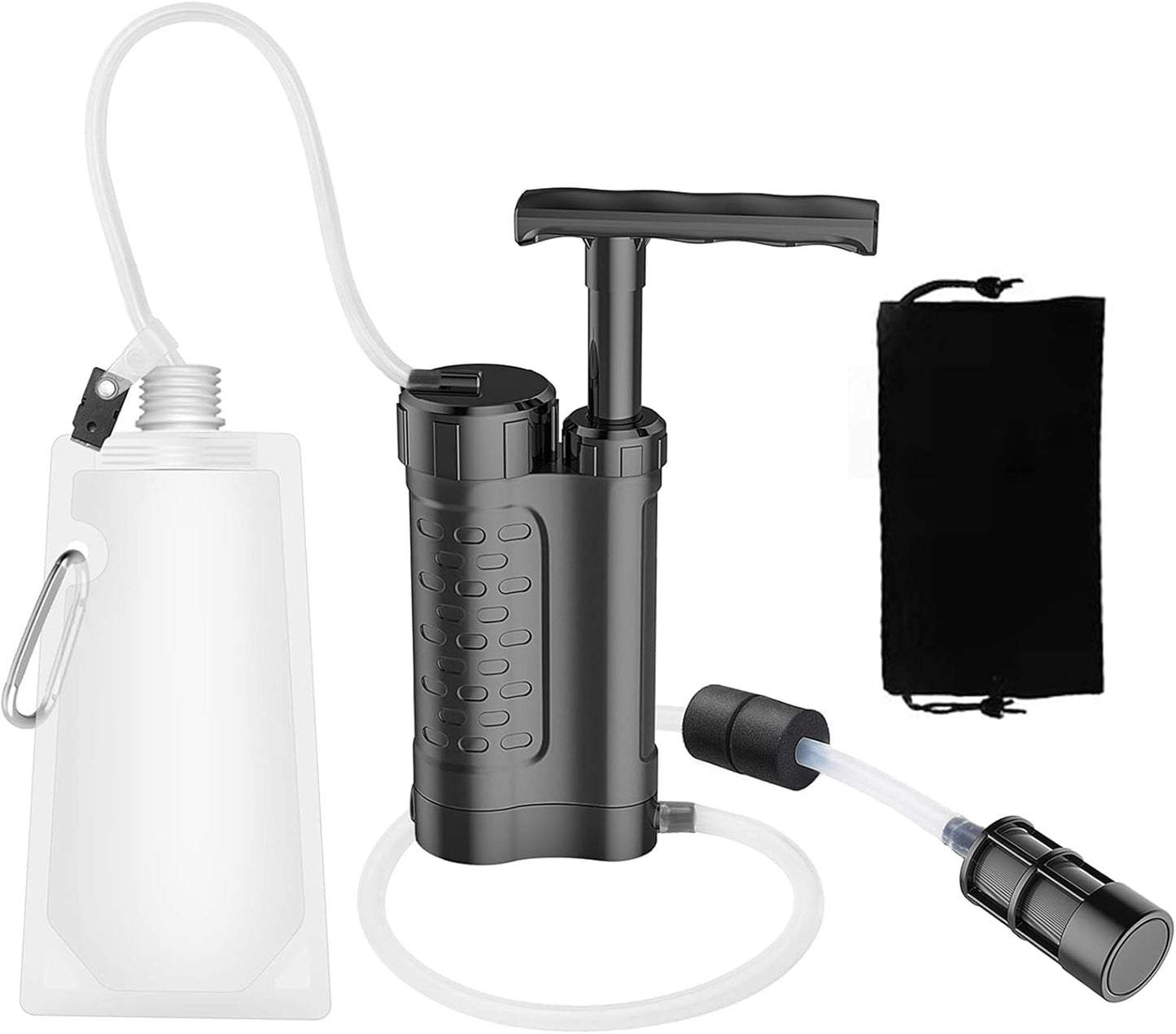 Portable Water Purifier Pump for Family Camping
