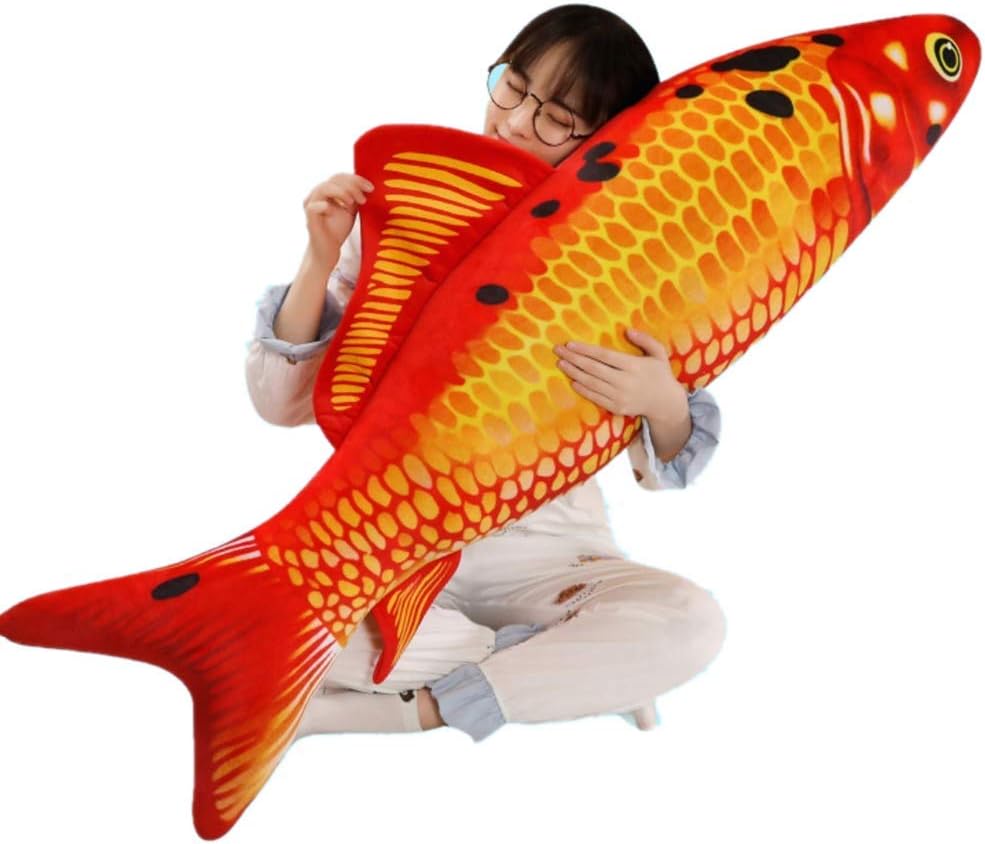 GIANT 31.5in Plush Fish Toy - Perfect Home Decor & Gift!