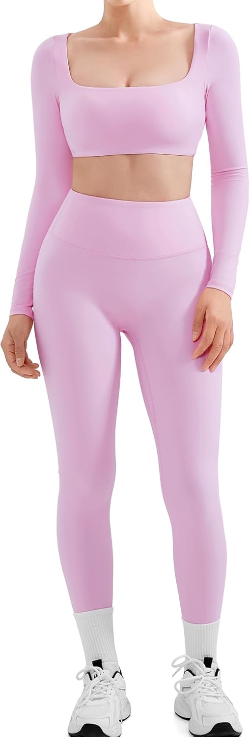 SUUKSESS Women 2 Piece Workout Sets for Ultimate Comfort