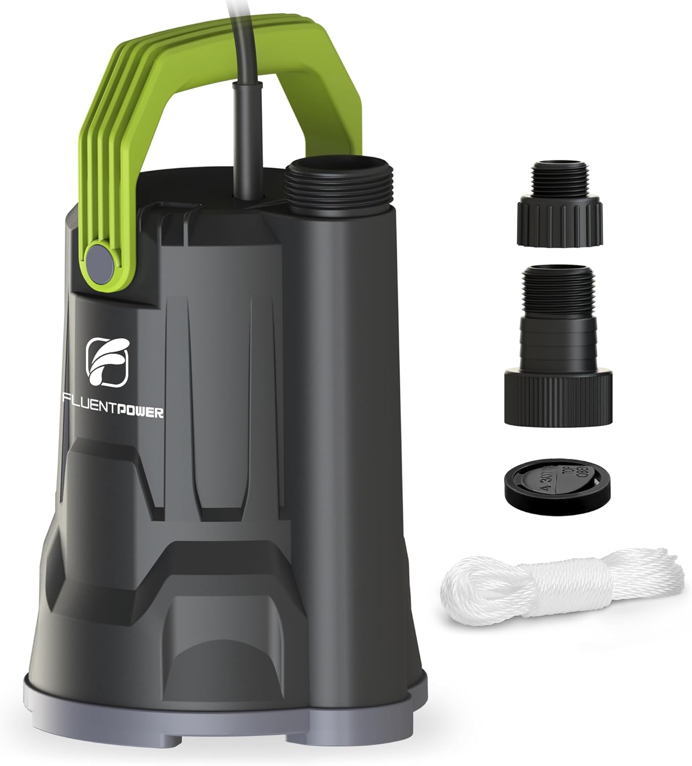 FLUENTPOWER 1/2HP Submersible Water Pump for Efficient Drainage