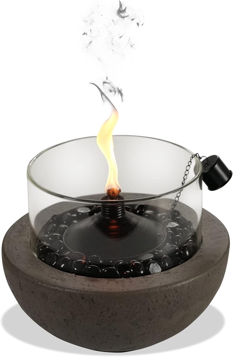Fire Island 10.5 Inch Outdoor Citronella Fire Bowl for Ambiance