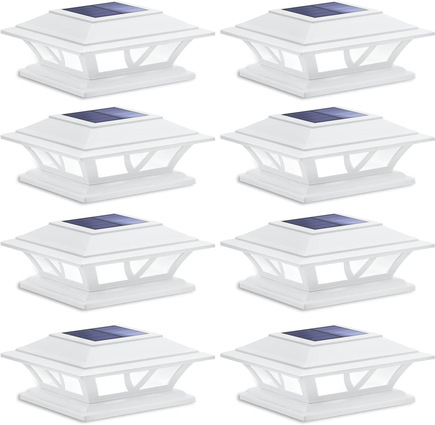 SIEDiNLAR Solar Post Lights Outdoor for 4x4 5x5 6x6 Posts