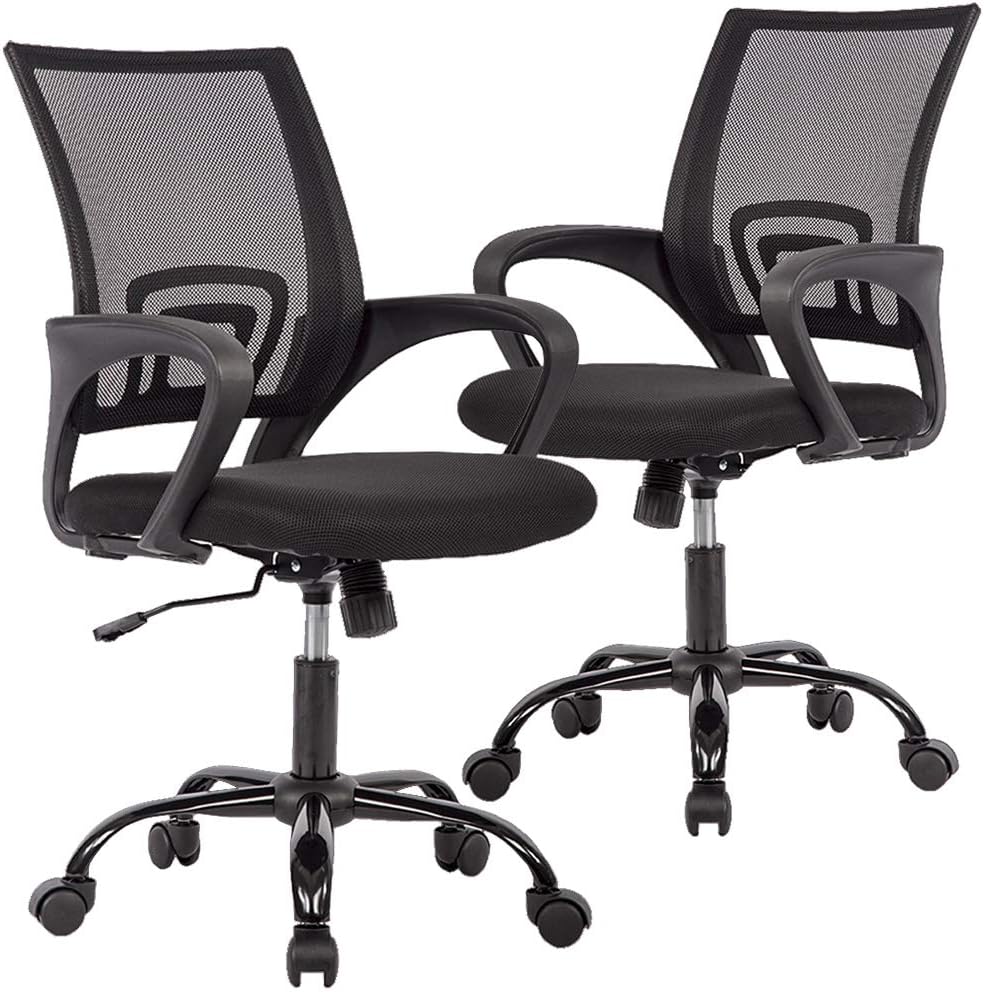 BestOffice Mesh Computer Back Support Adjustable Task Chair