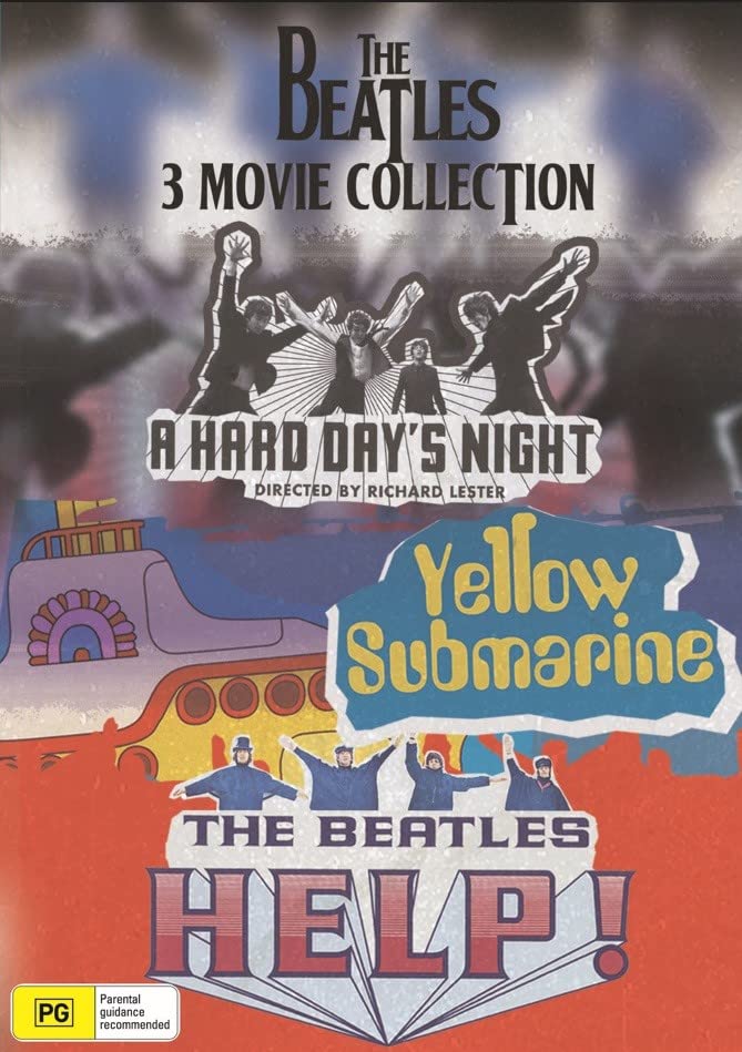 The Beatles 3 Movie Collection DVD Set - A Must-Have for Fans