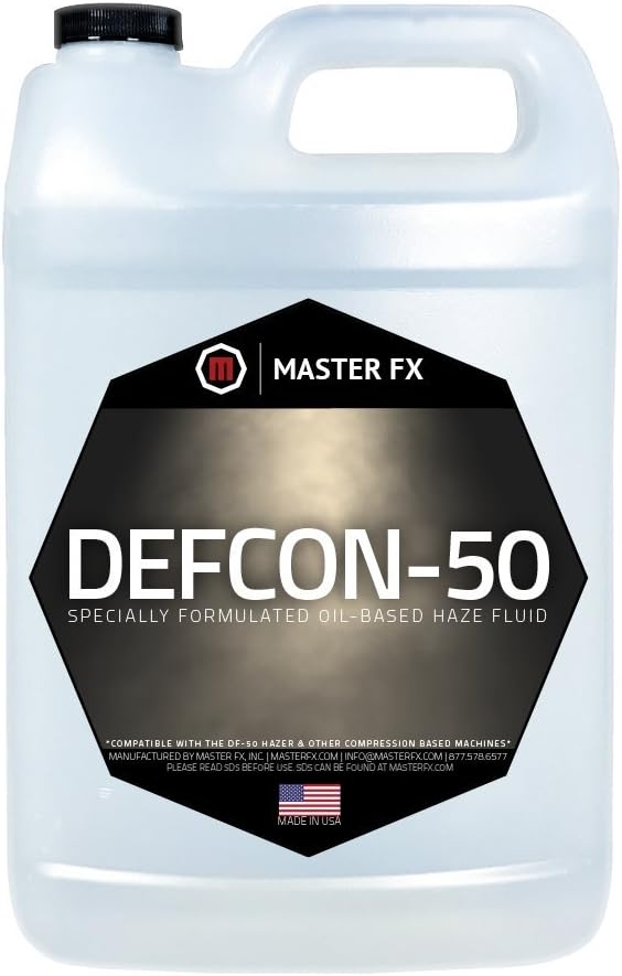 Defcon-50 Haze Fluid for Diffusion DF-50 Haze Machine - 1 Gallon