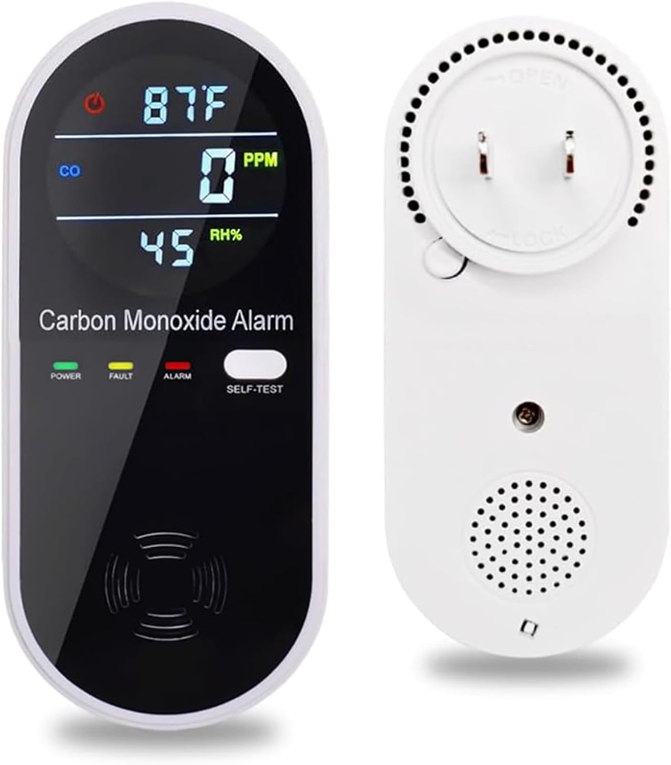 Carbon Monoxide Detectors with Temperature and Humidity Sensor