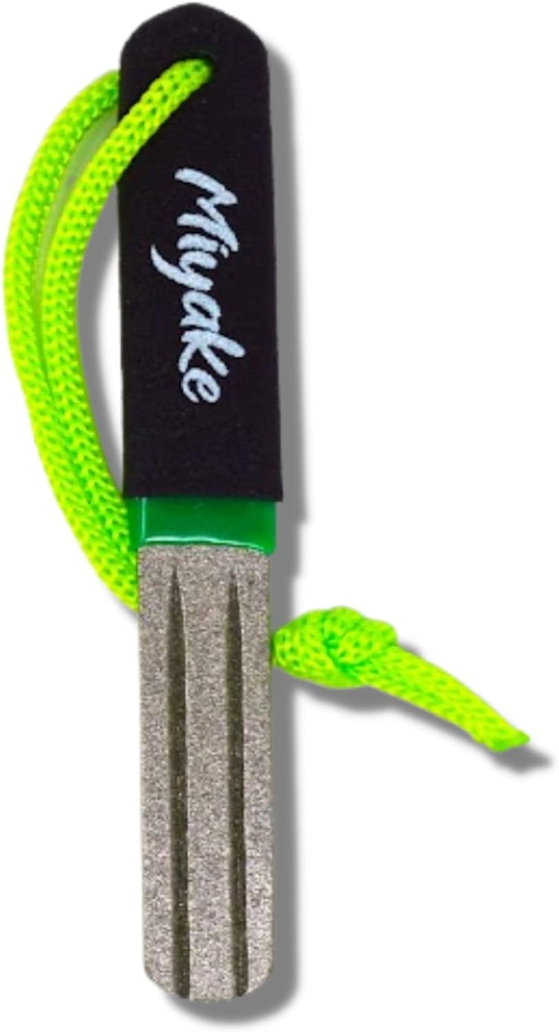Portable Double Sided Diamond Hook Sharpener - Miyake