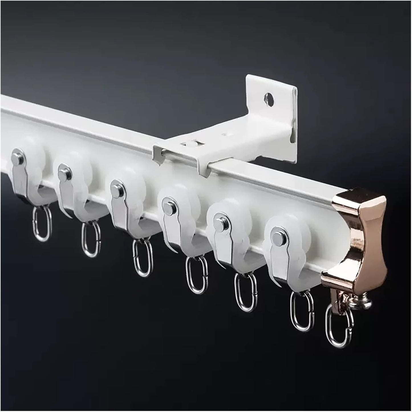 Waterproof Aluminum Shower Curtain Rod 9ft