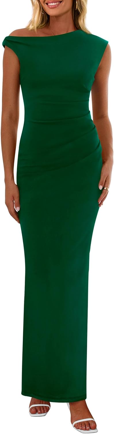 PRETTYGARDEN Women's Summer Formal Maxi Dress for Weddings