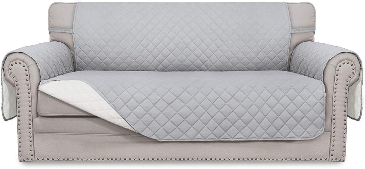 Easy-Going Sofa Slipcover Reversible Loveseat Cover for Pets