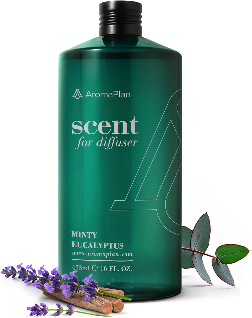 AromaPlan Minty Eucalyptus Diffuser Oil for Home Luxury