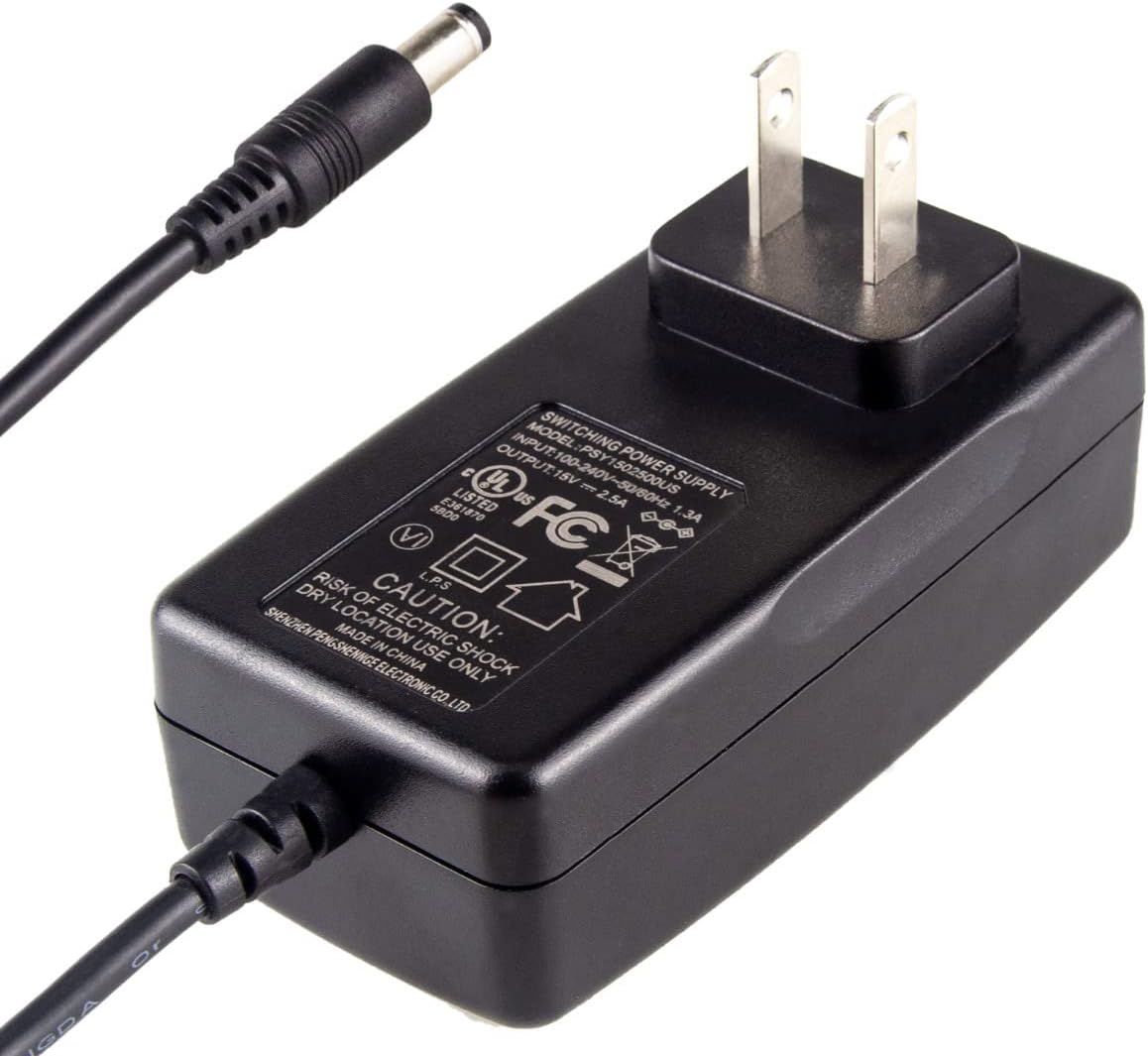 FANLIDE Portable Power Station Charger Adapter - Fast 15V 2.5A Charging