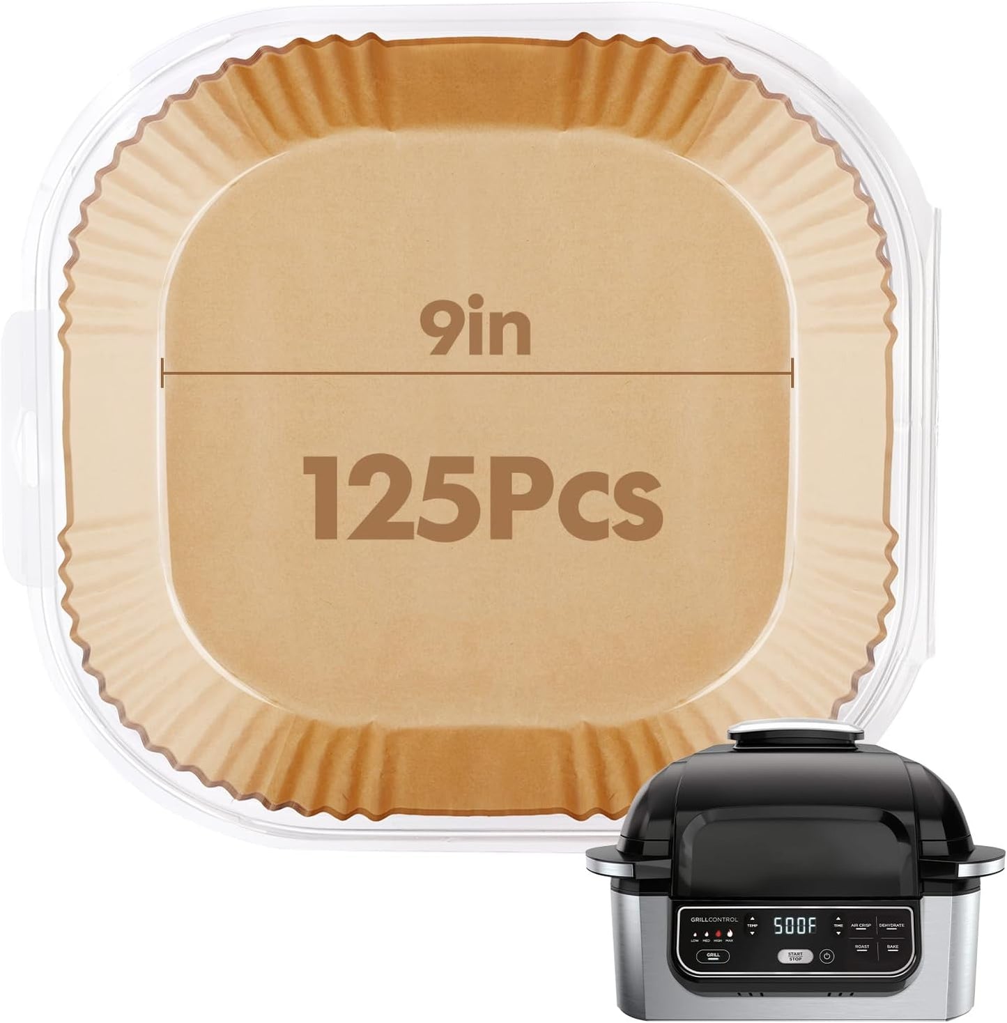 Eslotre 125 Disposable Air Fryer Liners - Mess-Free Cooking!