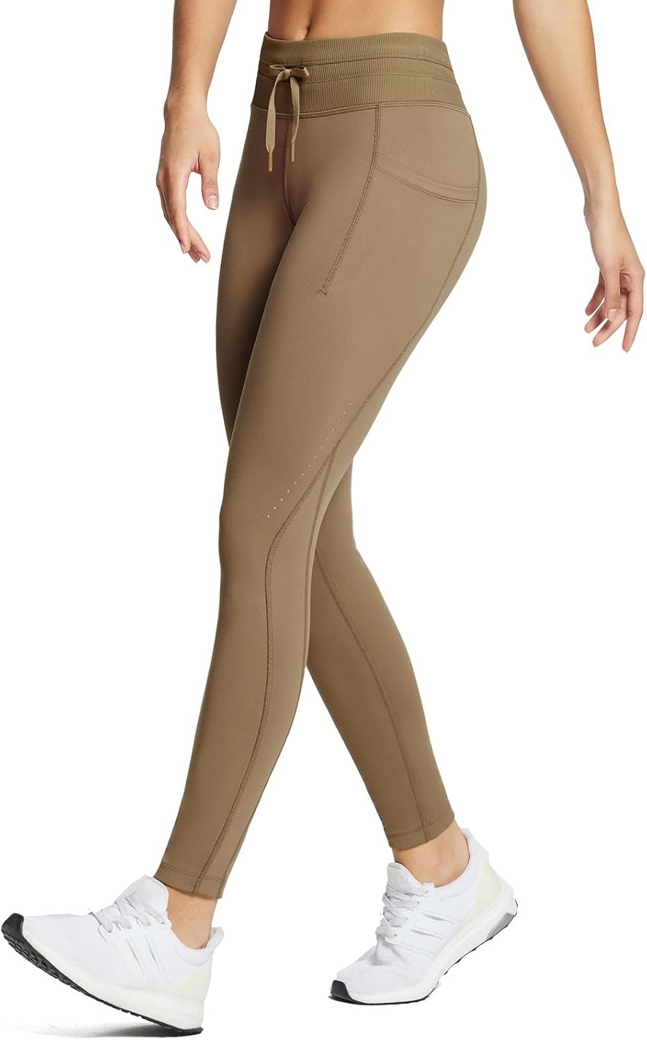 Fleece Lined High Waisted Leggings for Winter Activities