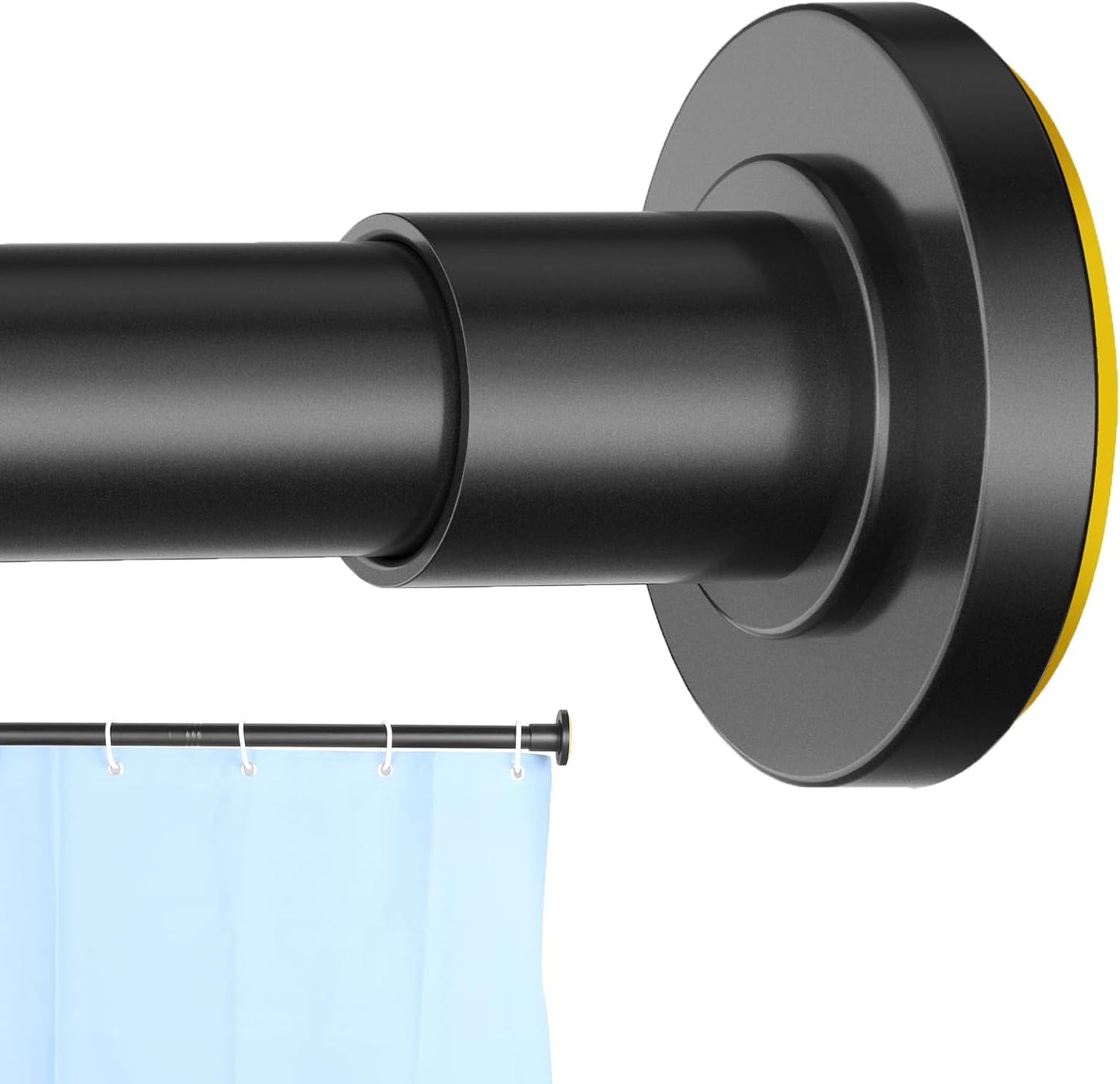 Adjustable Stainless Steel Shower Rod - Rust-Free & Easy Install!