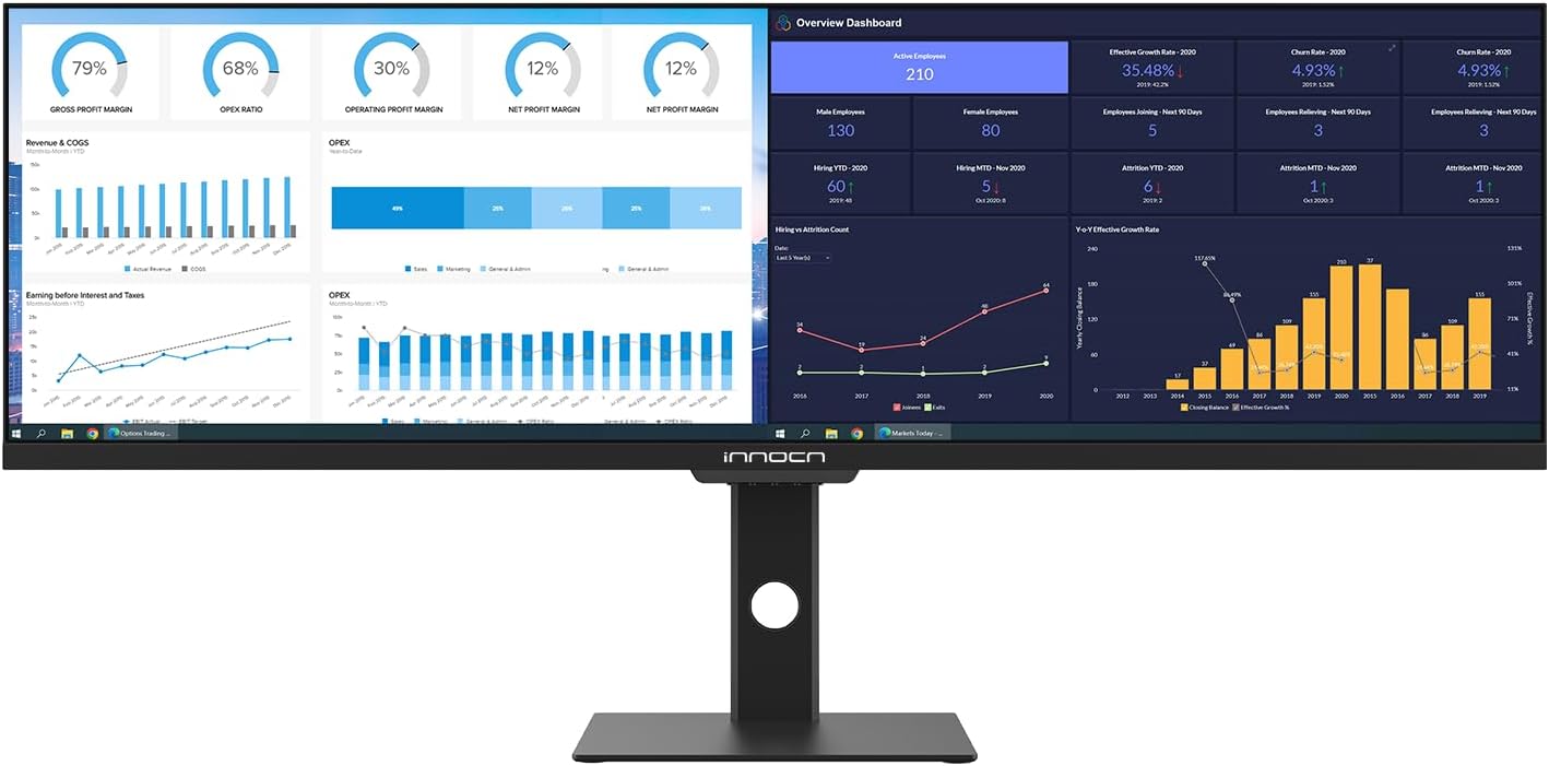 UltraWide WFHD 120Hz Monitor - INNOCN 44C1G
