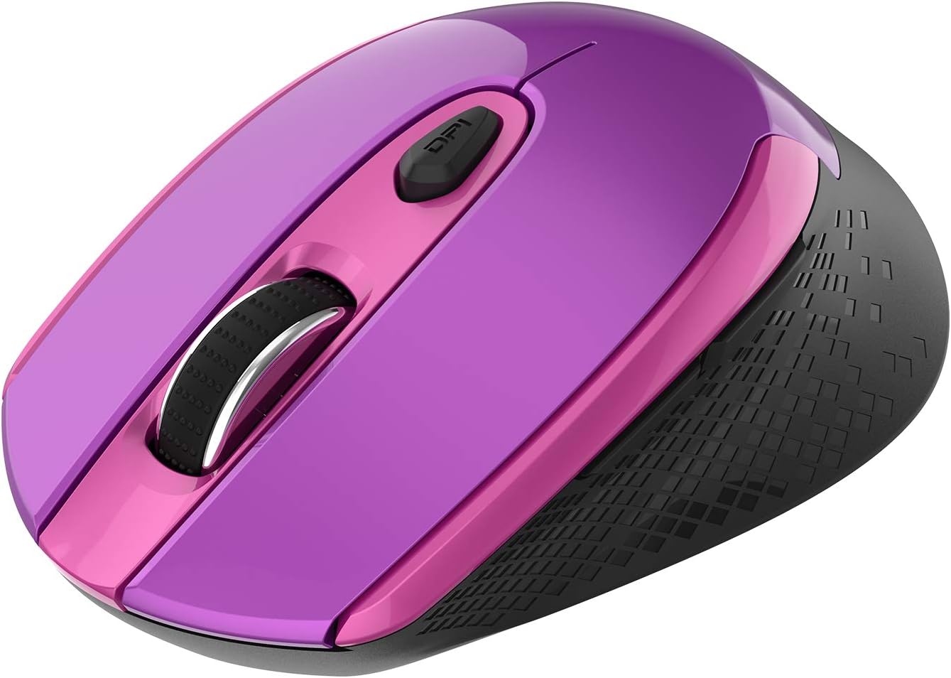 Cordless Ergonomic Mouse, 3 Adjustable DPI, Silent & Slim Design