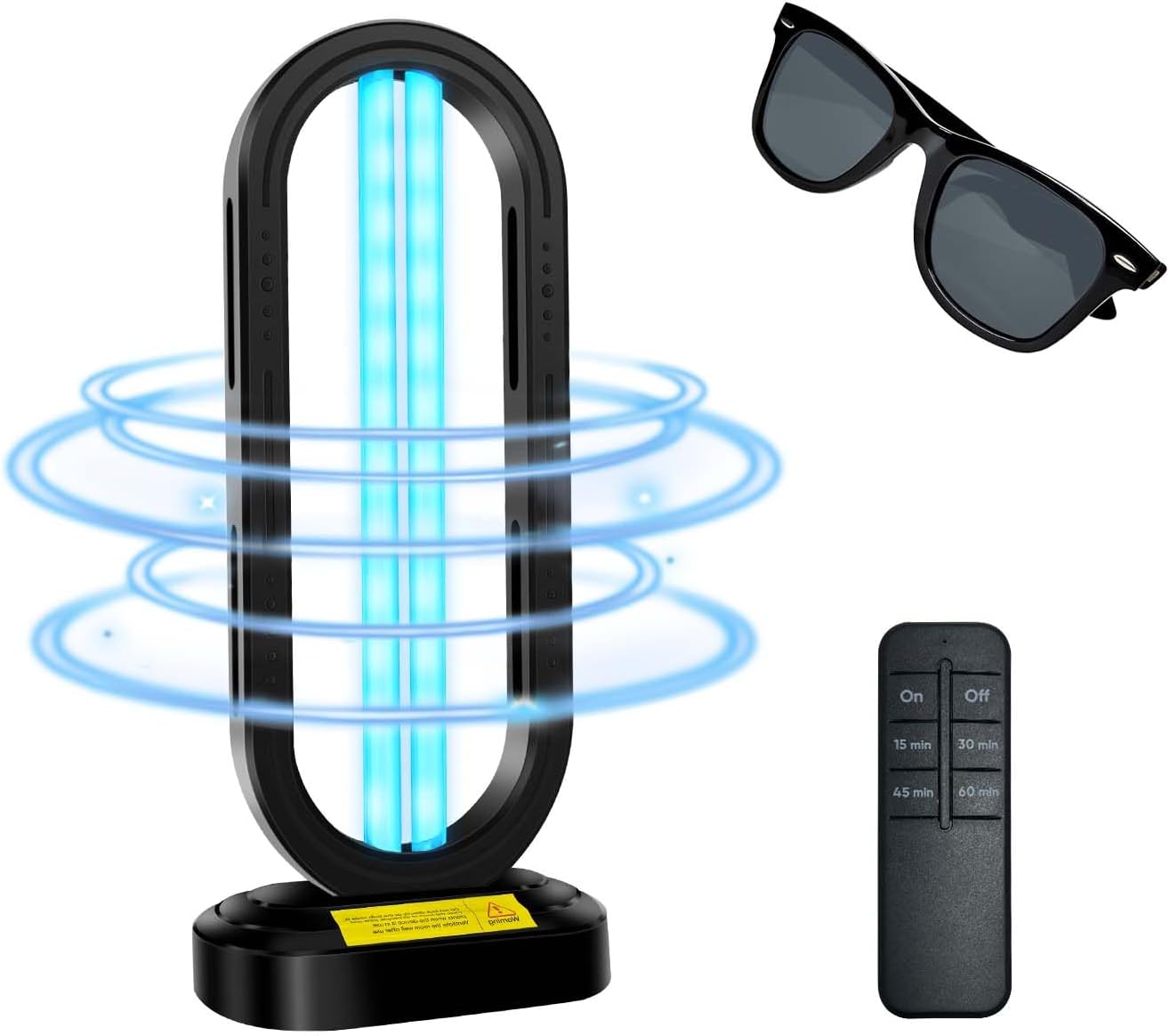 UV Light Sanitizer for Home Disinfection with Remote Control