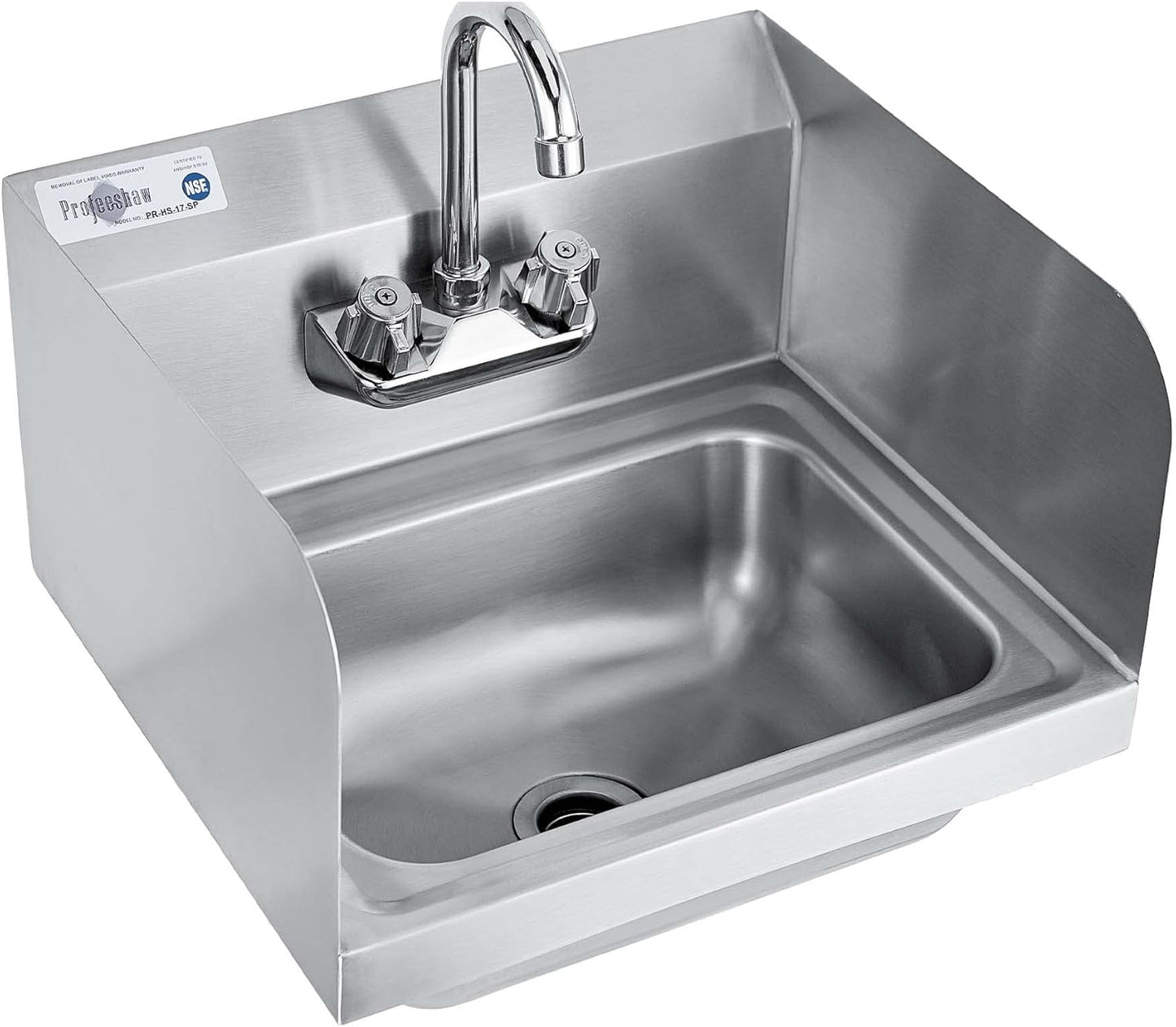 Profeeshaw Stainless Steel Sink for Commercial Hand Washing