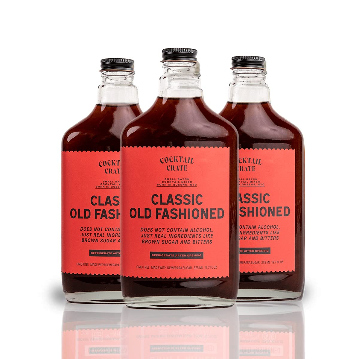 Cocktail Crate Old Fashioned Mixer Trio - Crafted for 51 Classic Cocktails