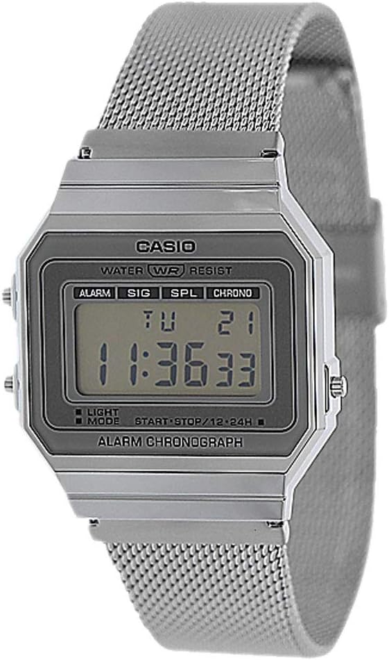 G-Shock Casio A700WM-7AVT Silver - Timeless Style