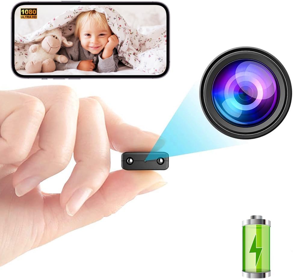 HD WiFi Mini Camera - Night Vision Motion Detection