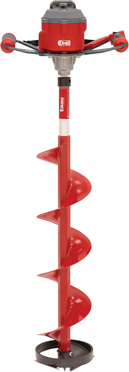 Eskimo E40 Electric Ice Fishing Auger with Turbo Cutting System