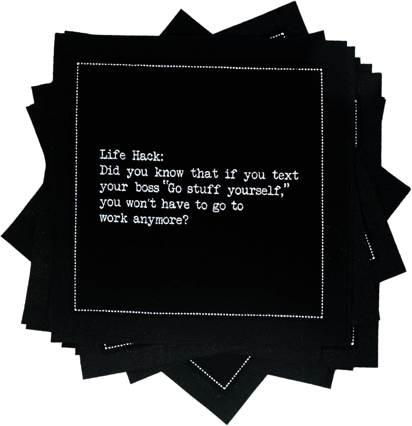 Five Star Napkins Inspirational Quotes for Elegant Entertaining