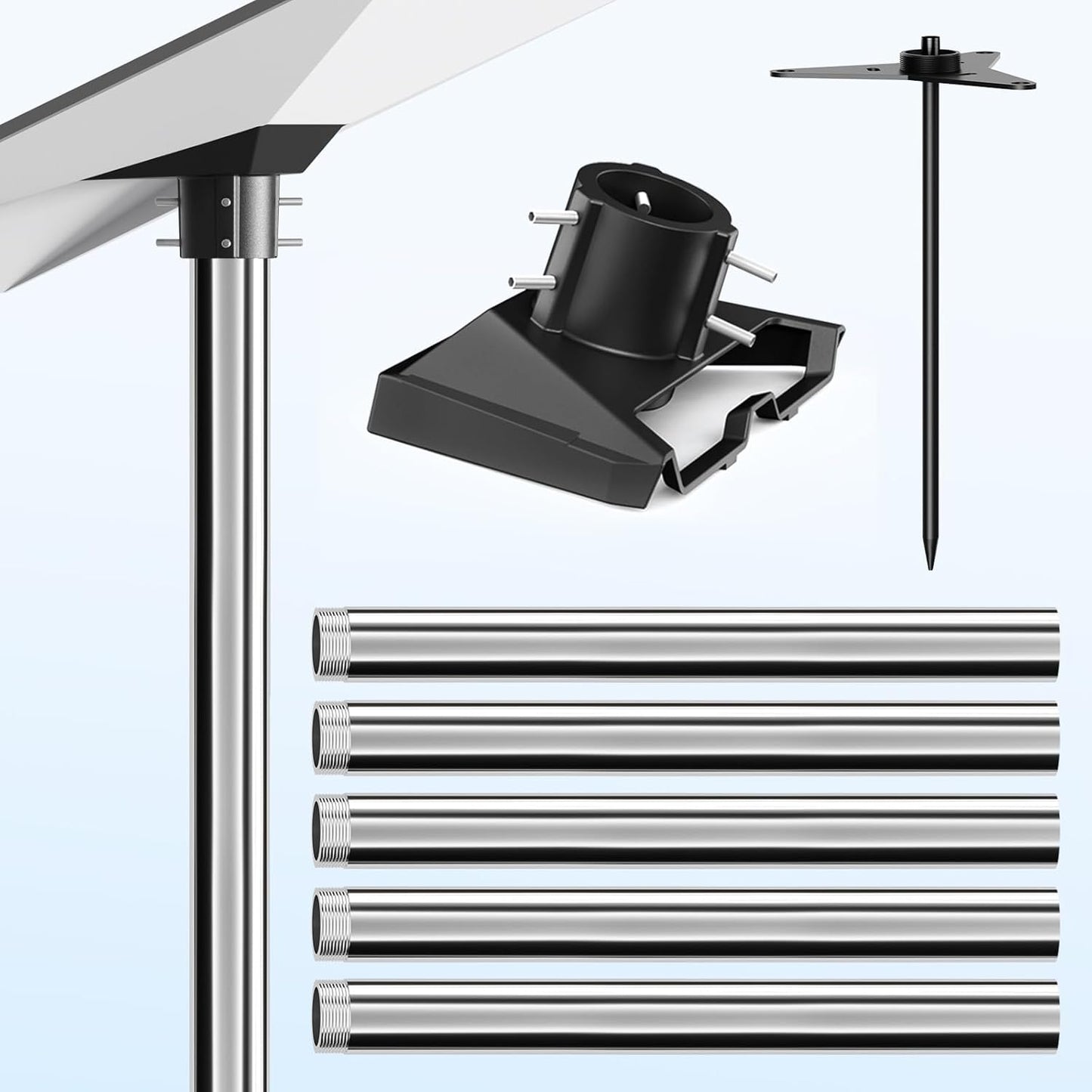Starlink Pole Mount Gen 3 with Durable 1.5in Diameter Pole