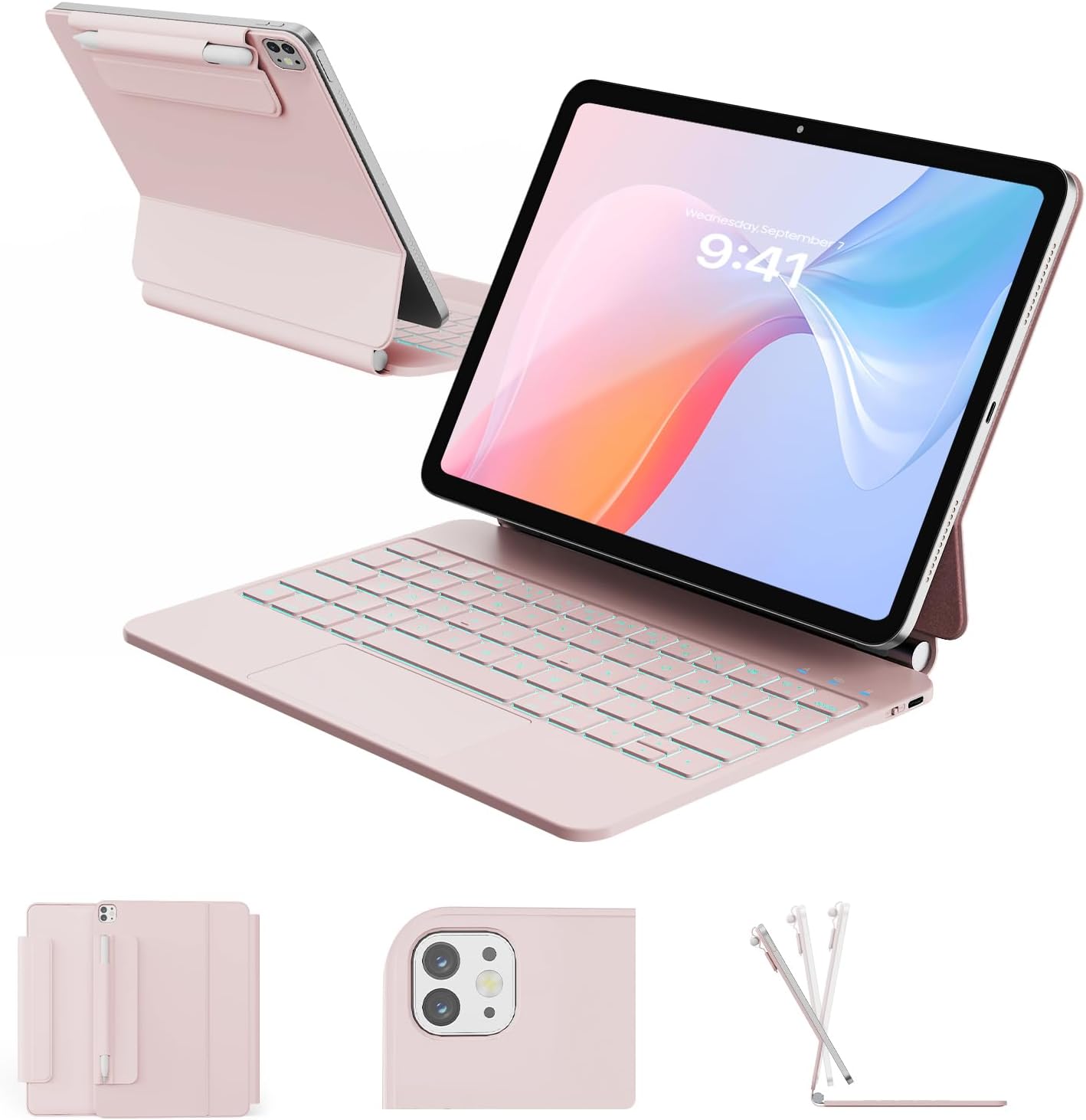 Magic Keyboard for iPad Air 11-inch & Pro 11-inch with Backlit Keys