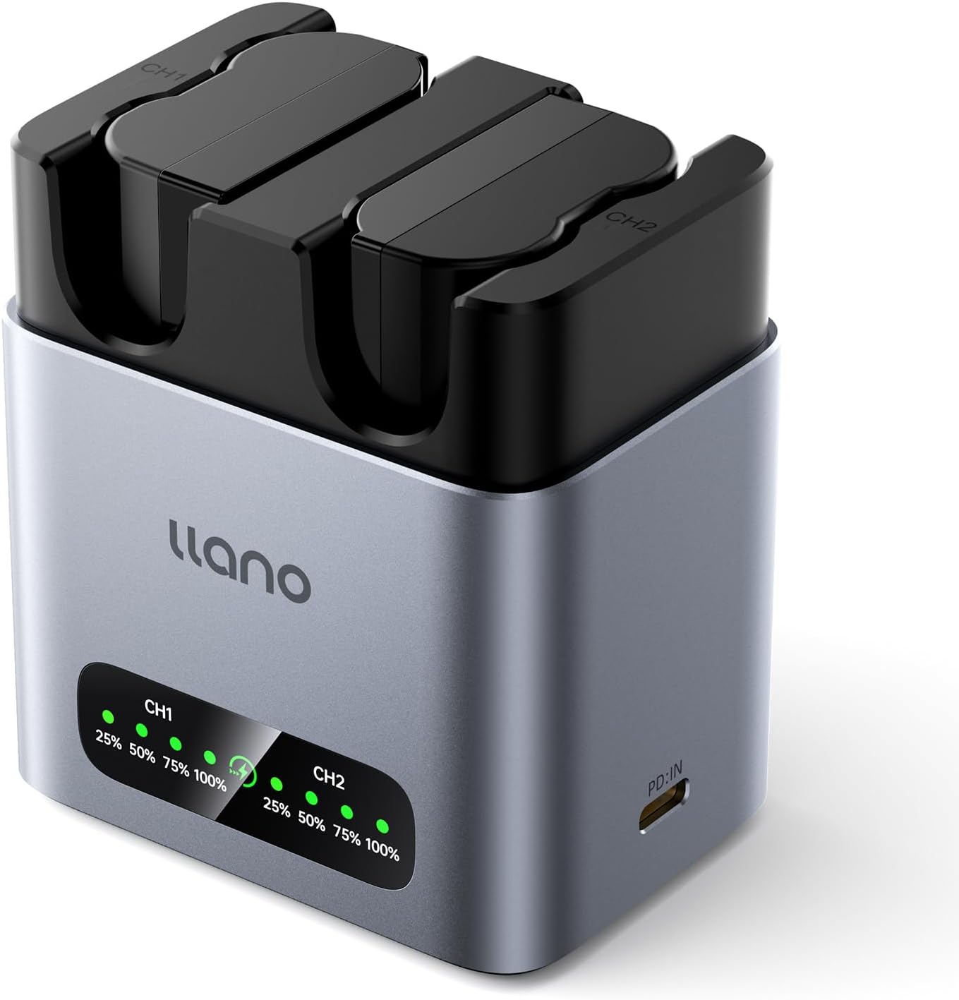 llano 2-Pack EN-EL15C Batteries & 20W Fast Charger for Nikon
