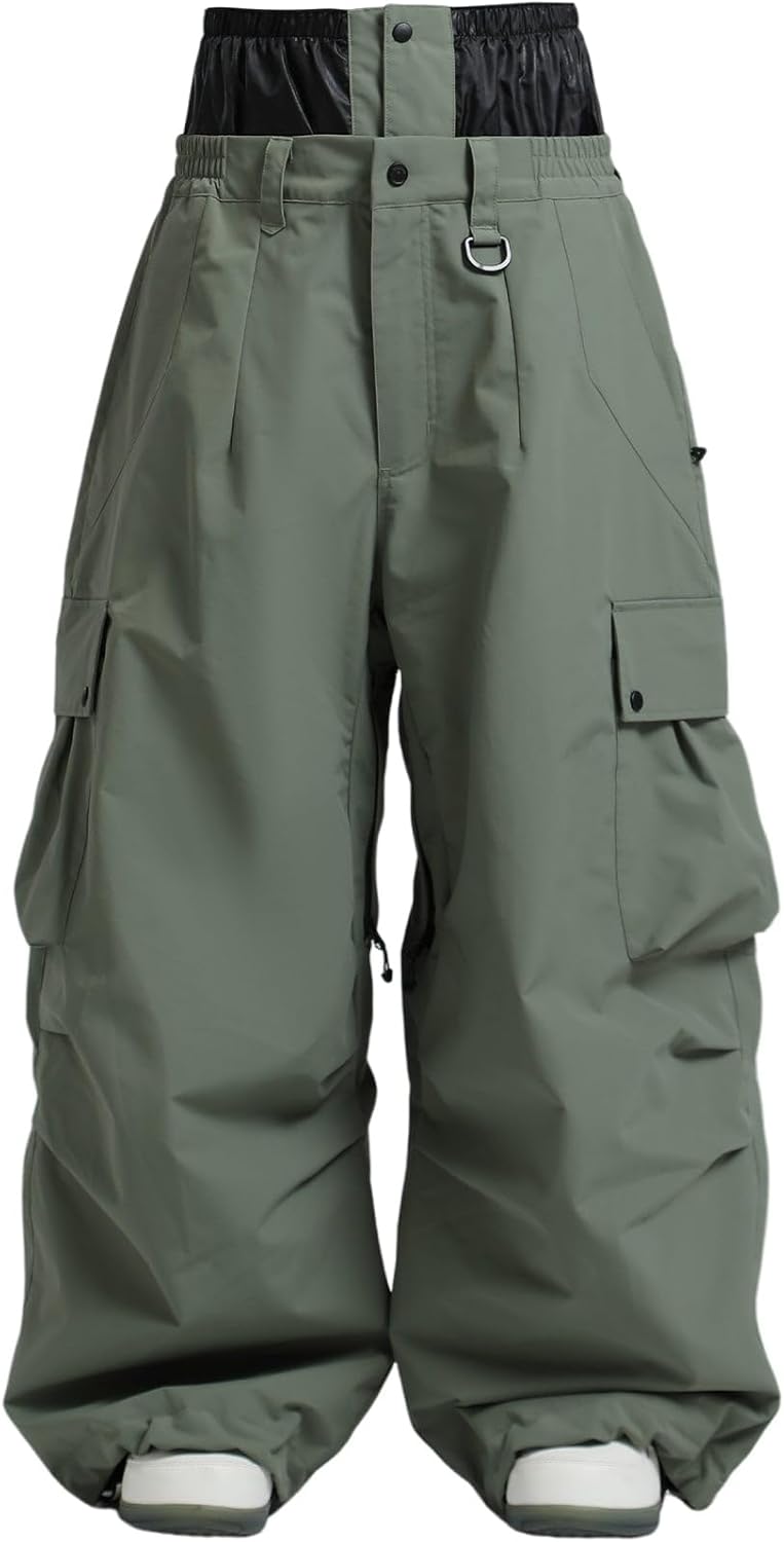 GSOU SNOW Ski Pants for Men and Women - Waterproof and Insulated