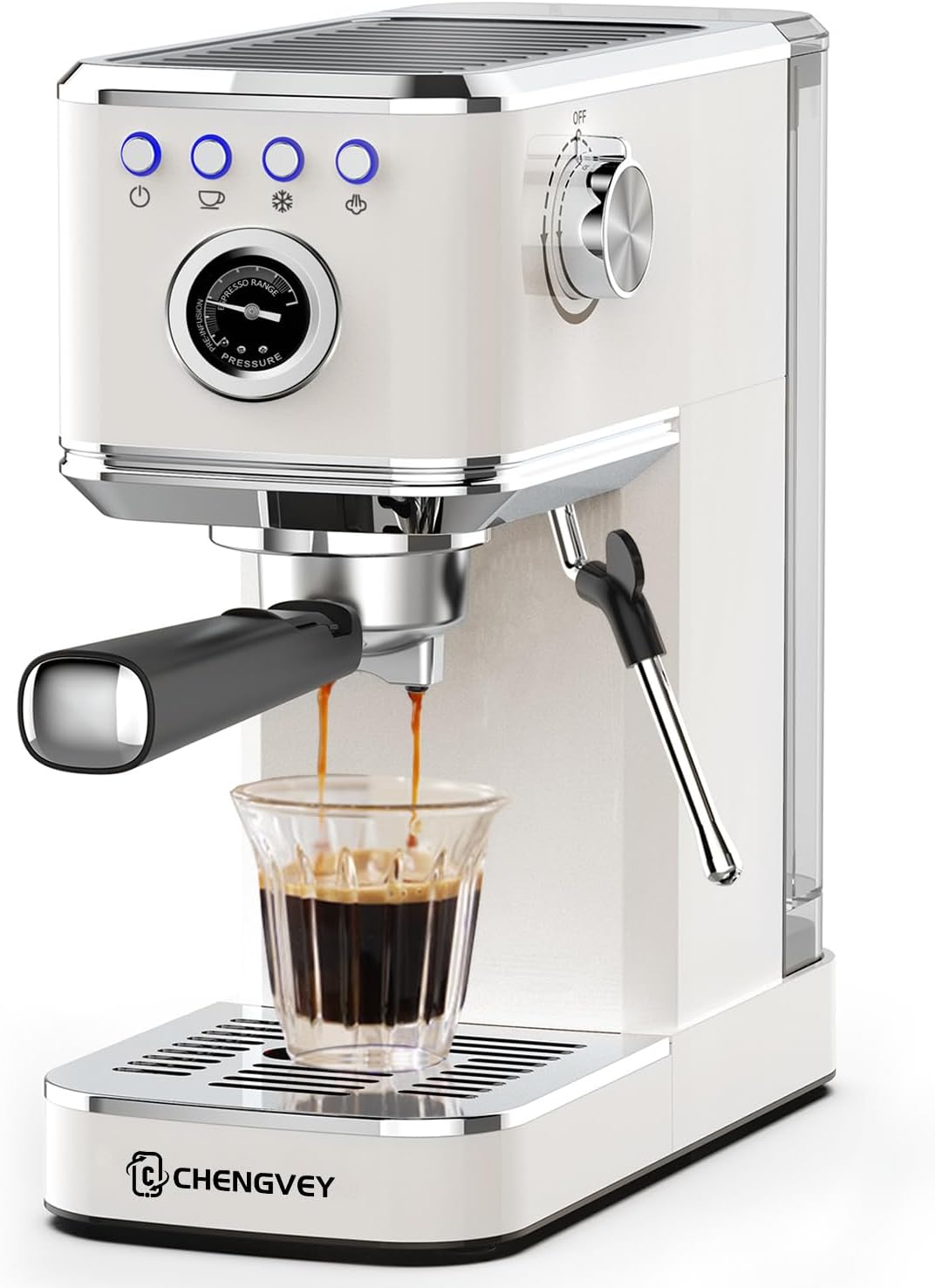 Professional 20-Bar Espresso Machine - Perfect Gift for Coffee Lovers!