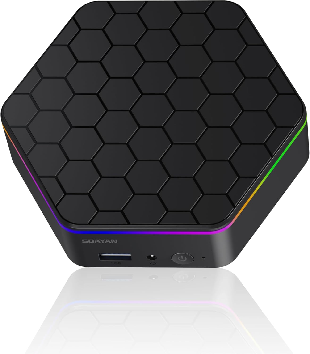 Mini PC with 12th Alder Lake N100 for Home and Office Use