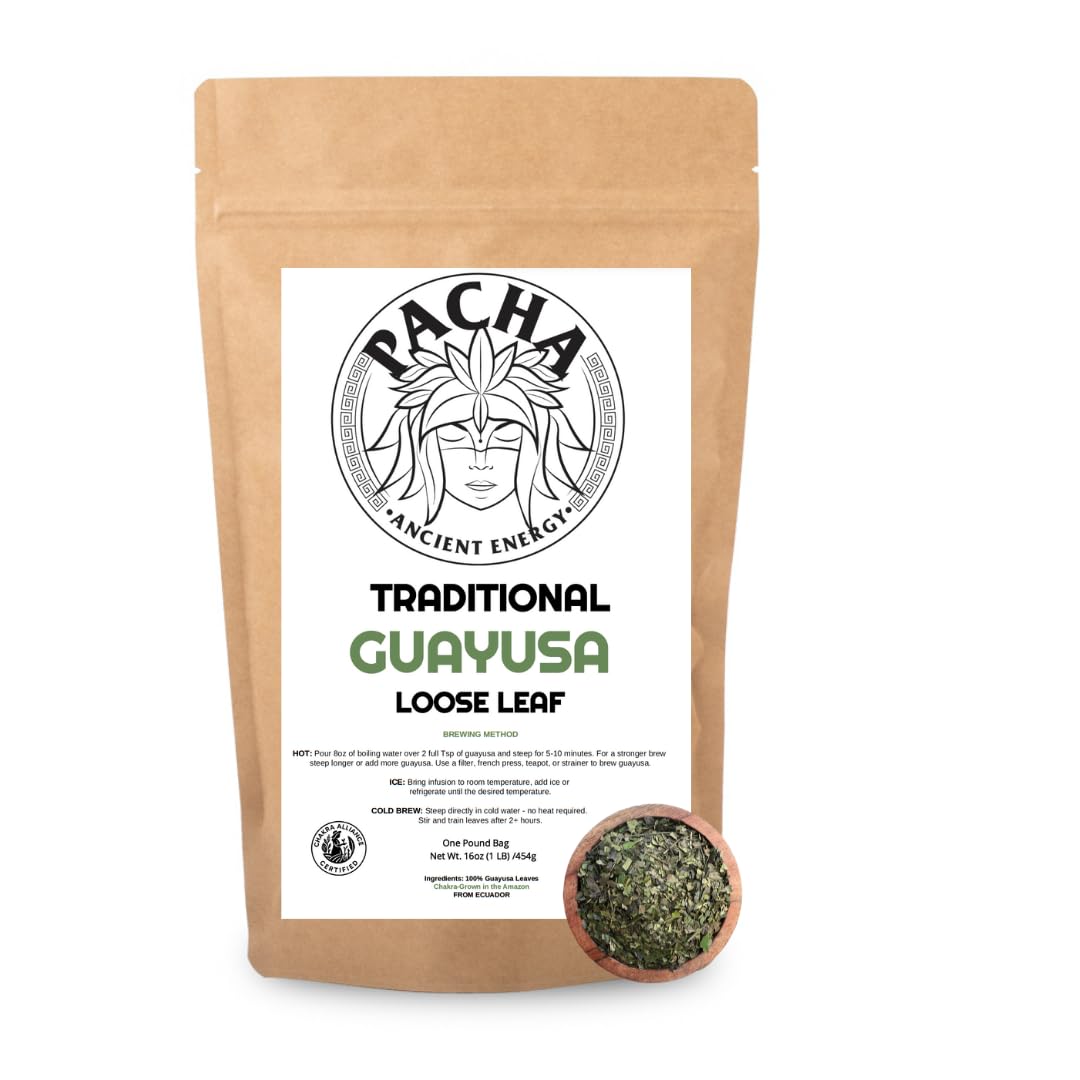 Pacha Ancient Energy Guayusa Tea - Clean Energy Drink Option