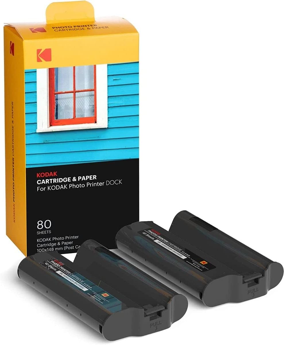 KODAK Dock Plus Printer Cartridge Refill Pack