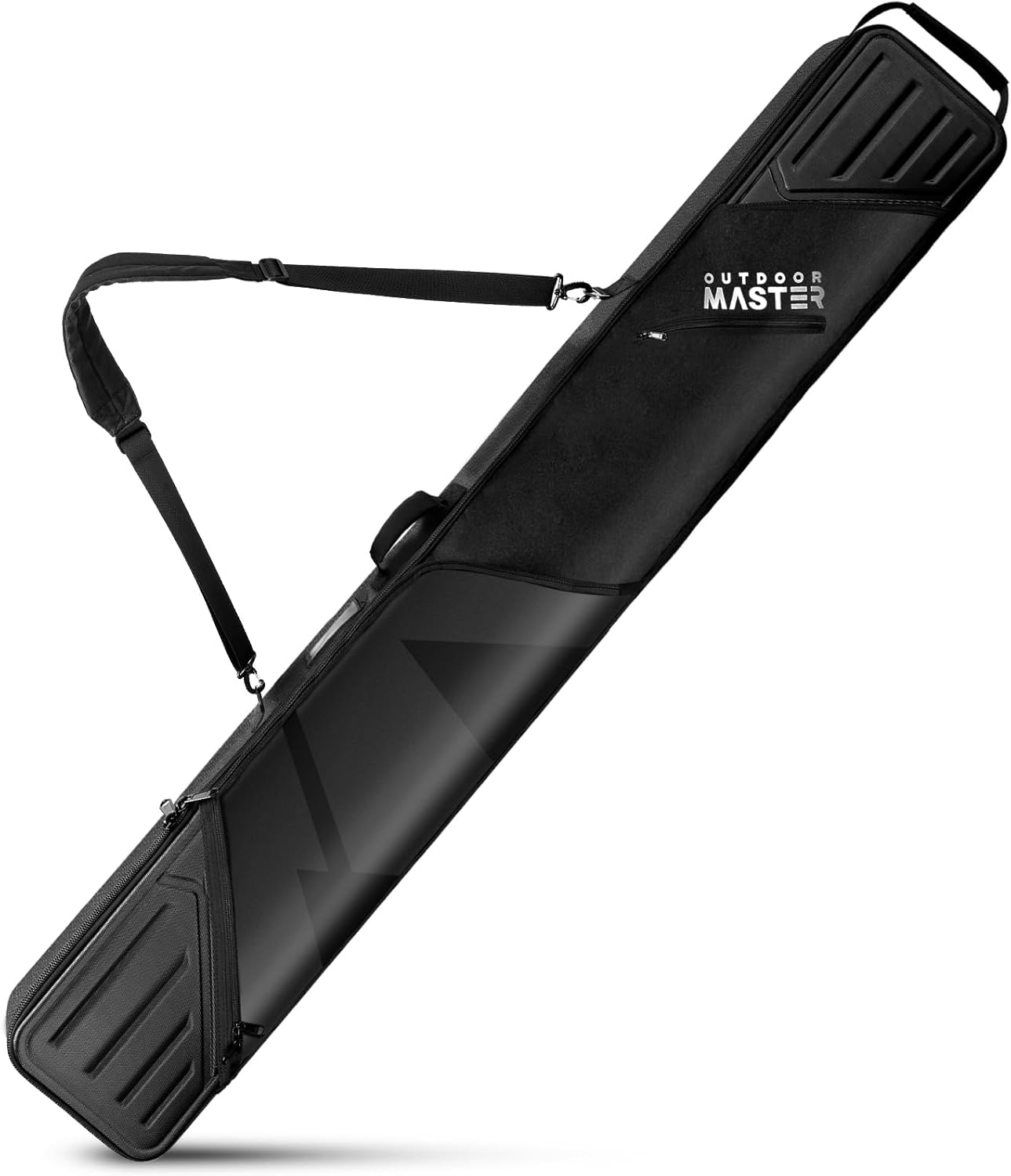OutdoorMaster 185cm Ski Bag - Hard Shell Protection