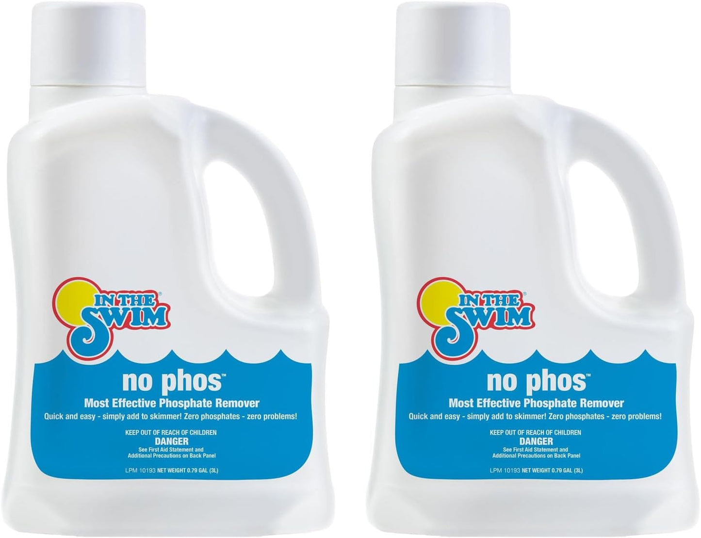 No Phos Fast-Acting Phosphate Remover for Clear Water 2-Pack