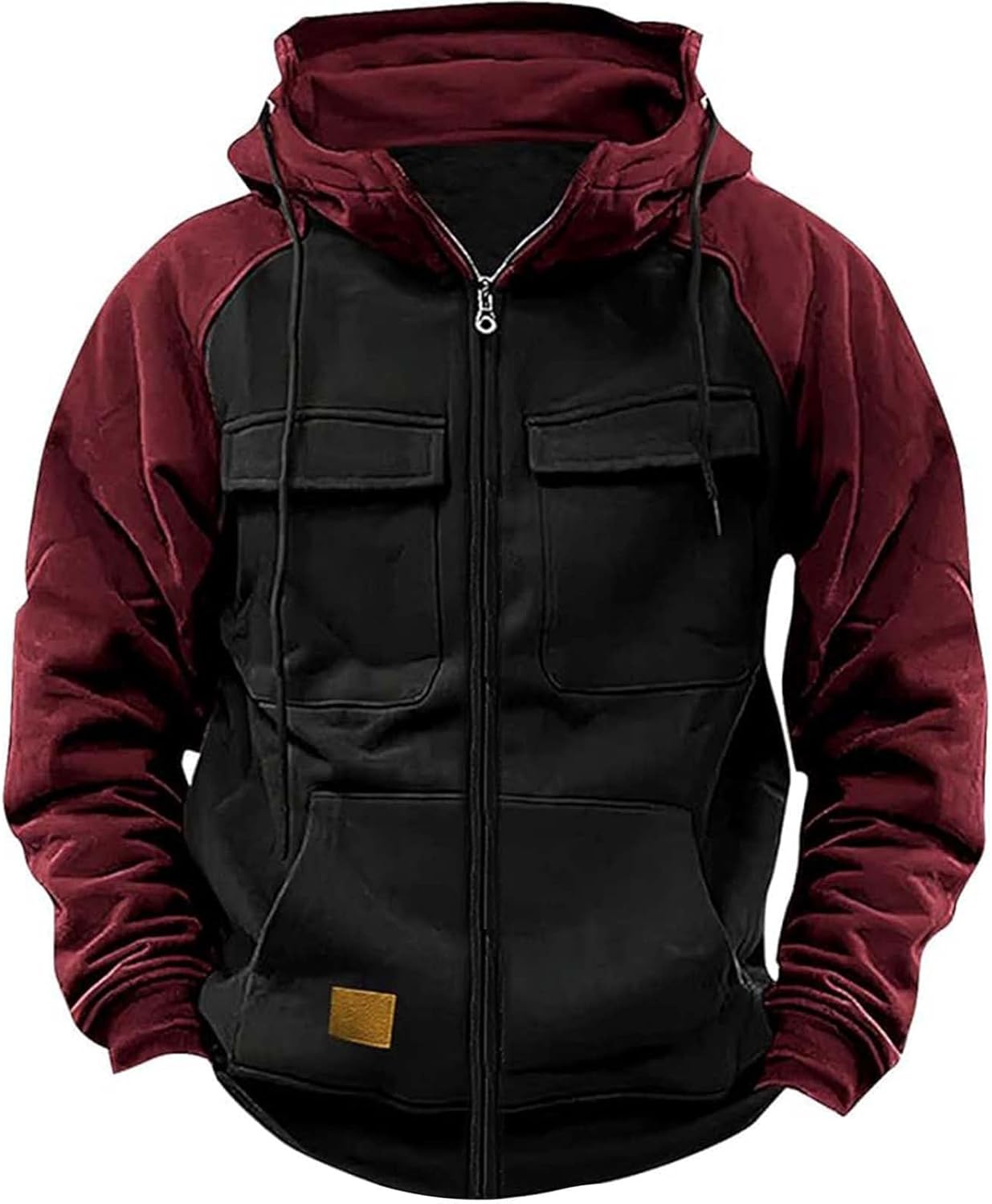 Durable & Comfy Men's Zip-Up Hoodie Jacket
