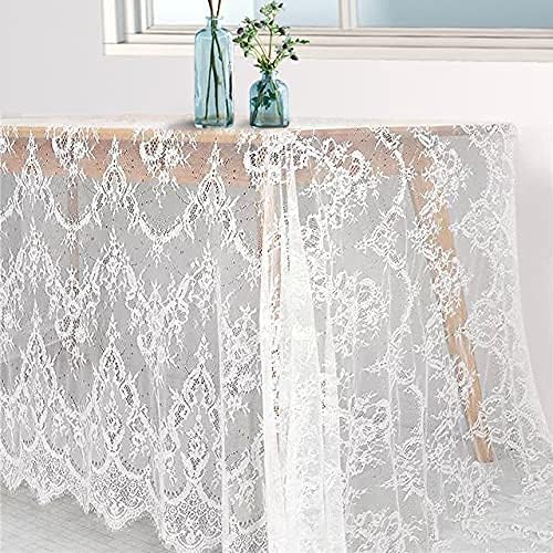 Pardecor Vintage Lace Tablecloth 60x120-Inch for Elegant Events