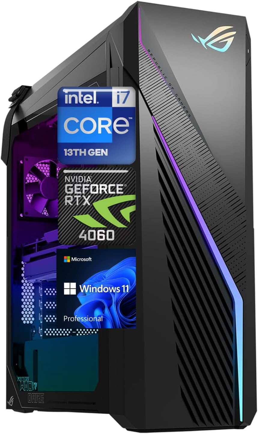 ASUS ROG Strix i7 RTX 4060 Gaming Desktop - Ultimate Performance