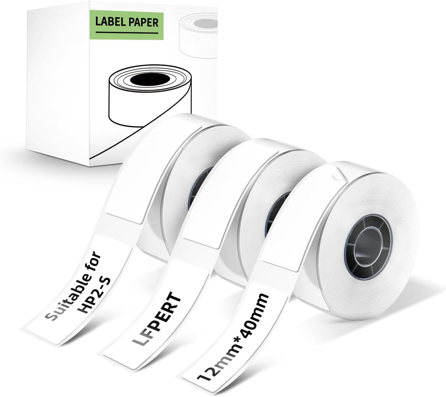 HP2-S Self-Adhesive Label Tape - Organize Effortlessly!